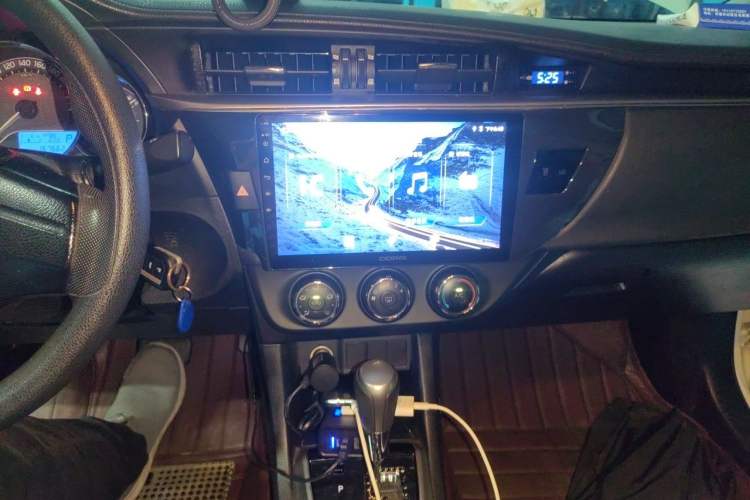Used Toyota Levin 2014 1.6G CVT Elite Edition Audio And AC Panel
