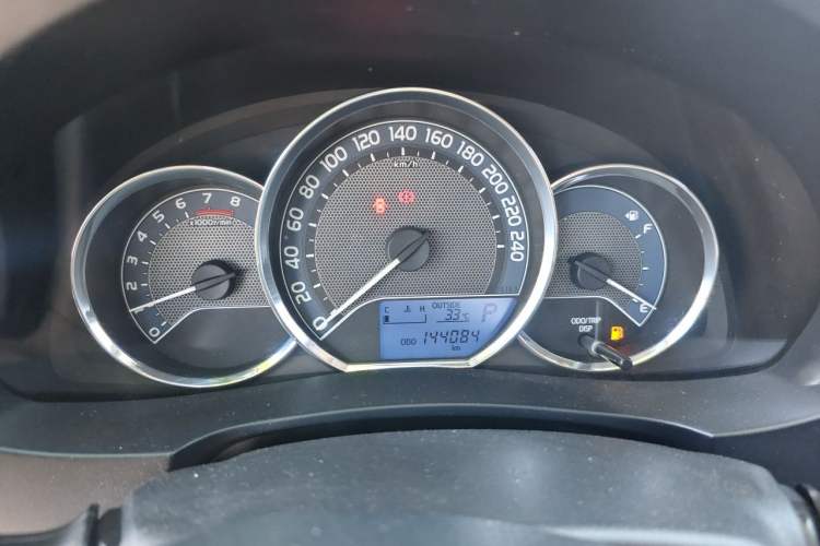 Used Toyota Levin 2014 1.6G CVT Elite Edition Instrument Cluster