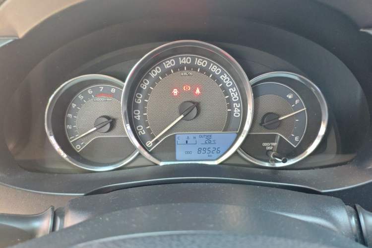 Used Toyota Levin 2014 1.6G Manual Elite Edition Instrument Cluster