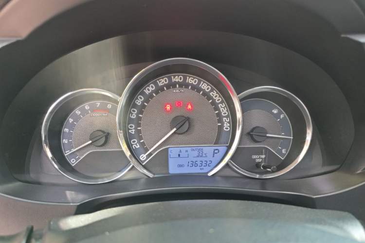 Used Toyota Levin 2014 1.6G CVT Elite Edition Instrument Cluster