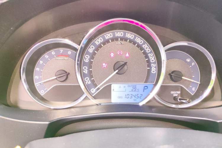 Used Toyota Levin 2014 1.6G CVT Elite Edition Instrument Cluster