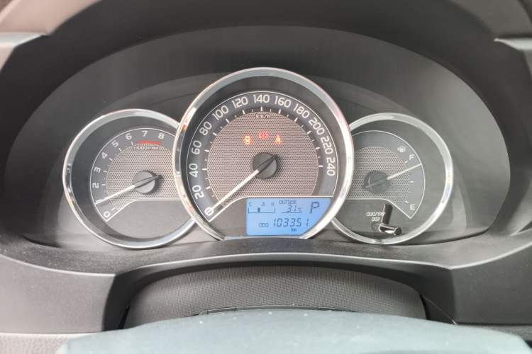 Used Toyota Levin 2014 1.6G CVT Elite Edition Instrument Cluster