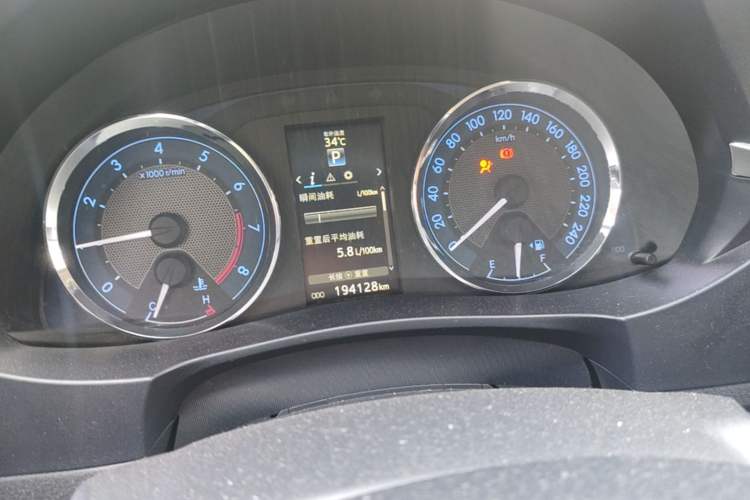Used Toyota Levin 2014 1.8 GS CVT Elite Edition Instrument Cluster