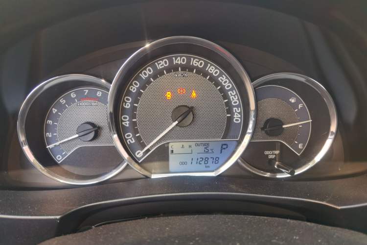 Used Toyota Levin 2014 1.6G CVT Elite Edition Instrument Cluster