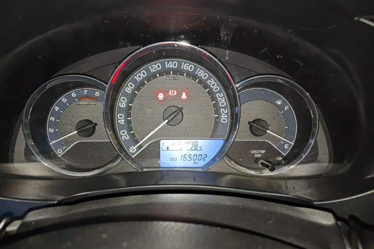 Used Toyota Levin 2014 1.6G Manual Elite Edition Instrument Cluster