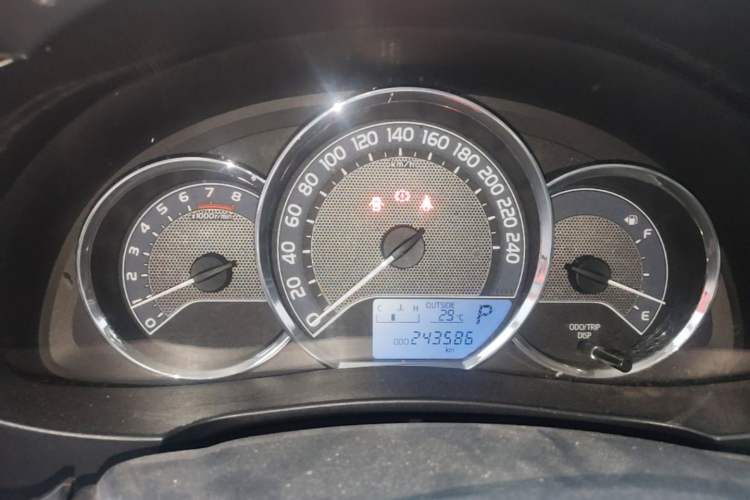 Used Toyota Levin 2014 1.6G CVT Elite Edition Instrument Cluster
