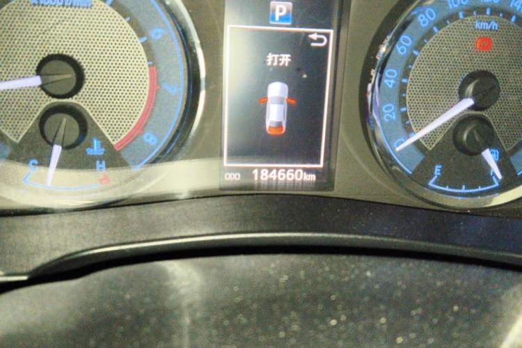 Used Toyota Levin 2014 1.8 GS CVT Elite Edition Odometer Close Up