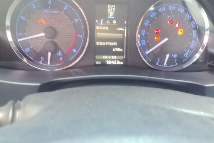 Used Toyota Levin 2014 1.8 GS CVT Elite Edition Odometer Close Up
