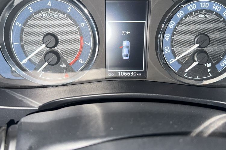 Used Toyota Levin 2014 1.8 GS CVT Elite Edition Odometer Close Up