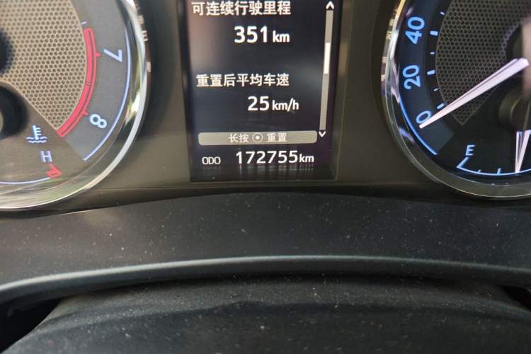 Used Toyota Levin 2014 1.8 GS-L CVT Leading Edition Odometer Close Up