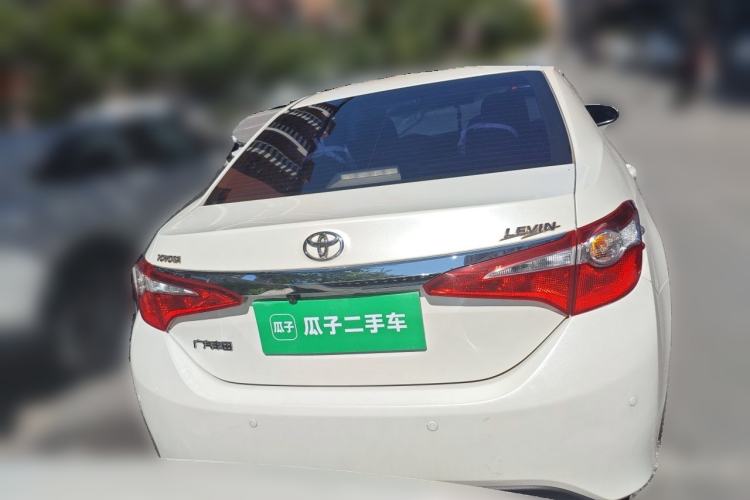 Used Toyota Levin 2014 1.6G Manual Elite Edition Rear