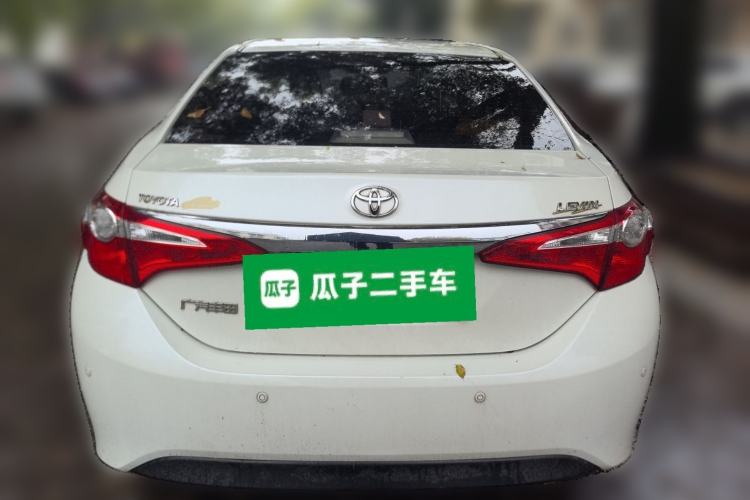 Used Toyota Levin 2014 1.6G CVT Elite Edition Rear