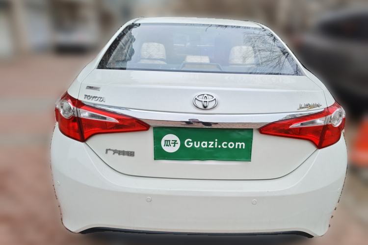 Used Toyota Levin 2014 1.6G Manual Elite Edition Rear