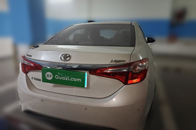 Used Toyota Levin 2014 1.6G Manual Elite Edition Rear