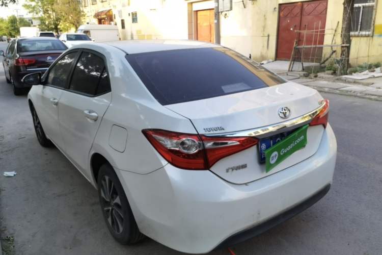 Used Toyota Levin 2014 1.8 GS CVT Elite Edition Rear Left 45 Deg
