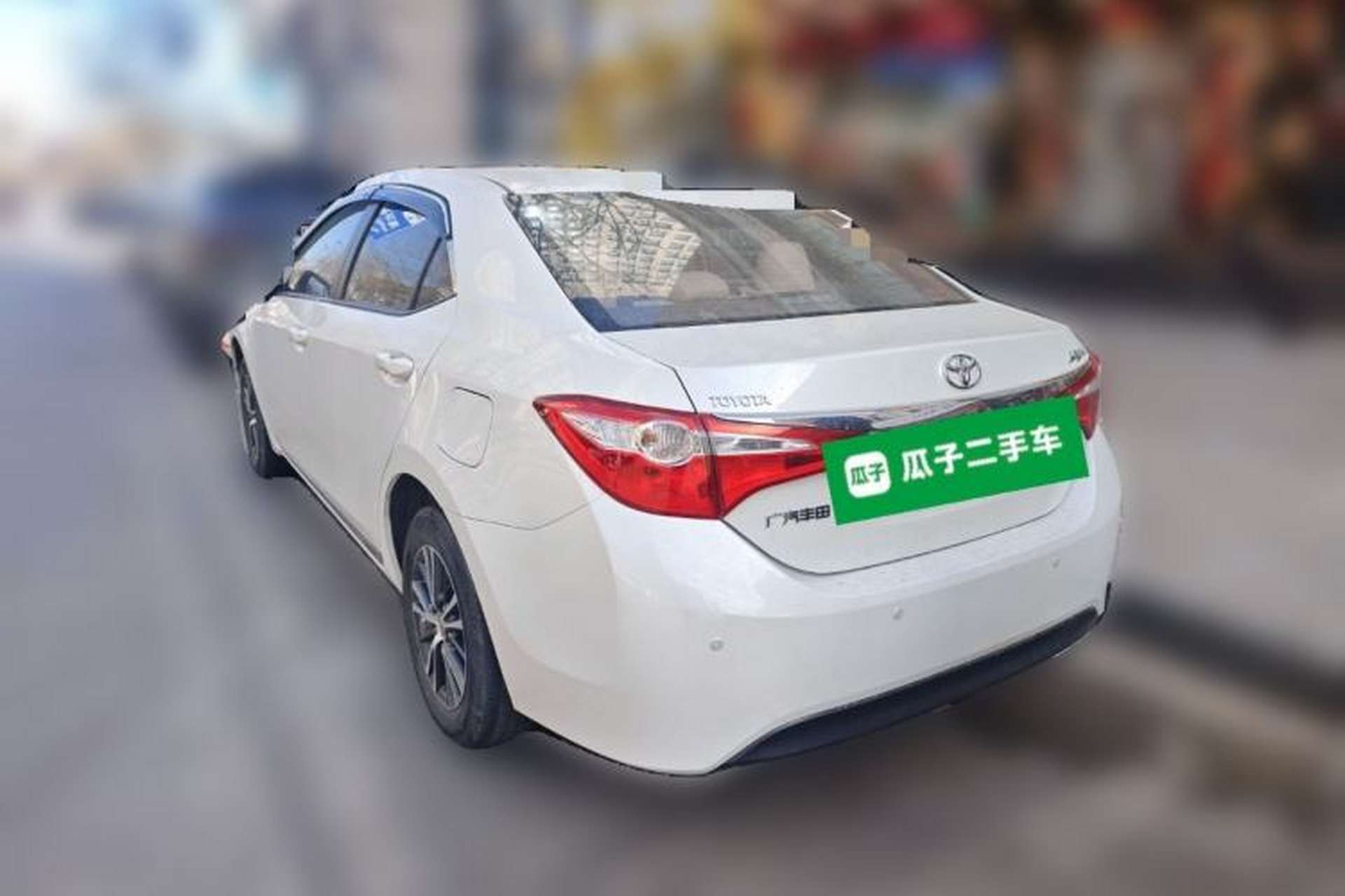 Used Toyota Levin 2014 1.6G Manual Elite Edition Rear Left 45 Deg
