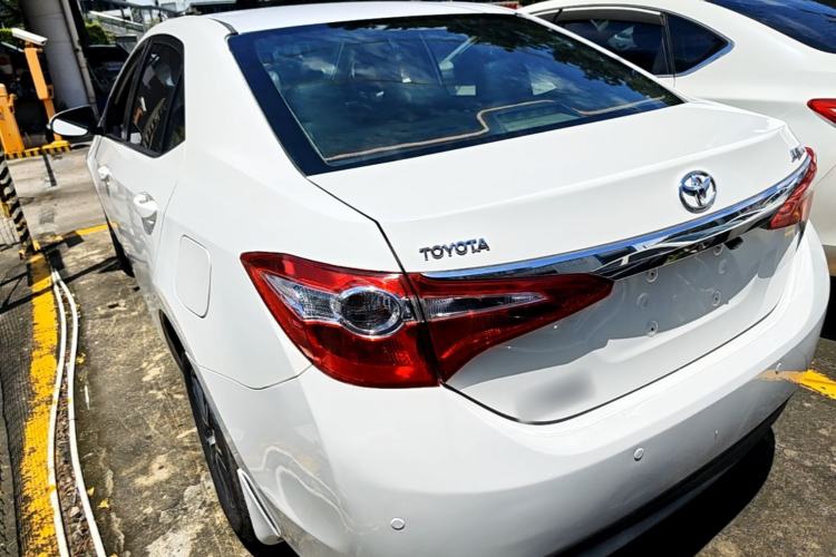 Used Toyota Levin 2014 1.6G CVT Elite Edition Rear Left 45 Deg