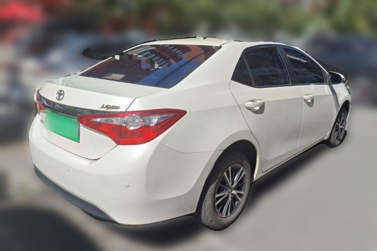 Used Toyota Levin 2014 1.6G Manual Elite Edition Rear Right 45 Deg