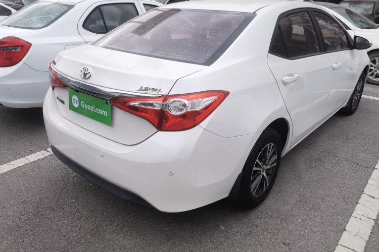 Used Toyota Levin 2014 1.6G Manual Elite Edition Rear Right 45 Deg