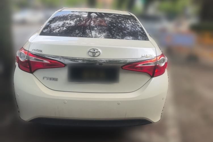 Used Toyota Levin 2014 1.6G CVT Elite Edition Rear