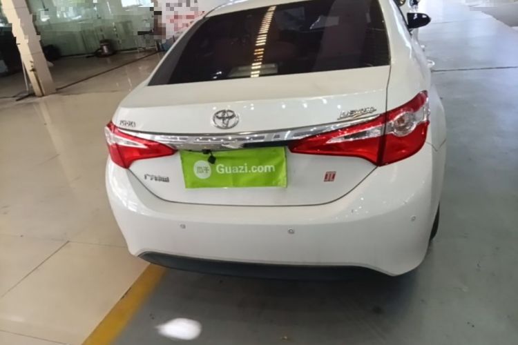 Used Toyota Levin 2014 1.6G CVT Elite Edition Rear