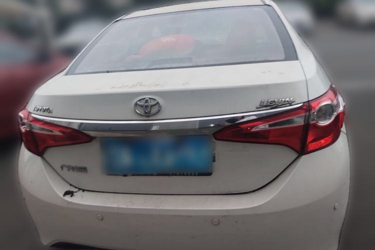 Used Toyota Levin 2014 1.6G CVT Elite Edition Rear