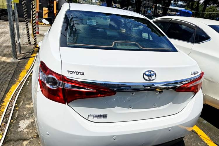 Used Toyota Levin 2014 1.6G CVT Elite Edition Rear
