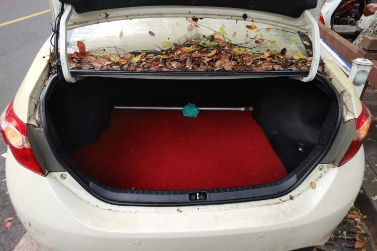 Used Toyota Levin 2014 1.6G CVT Elite Edition Trunk
