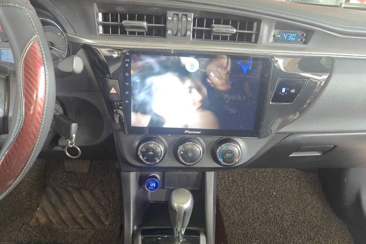 Used Toyota Levin 2014 1.6G CVT Elite Edition Audio And AC Panel