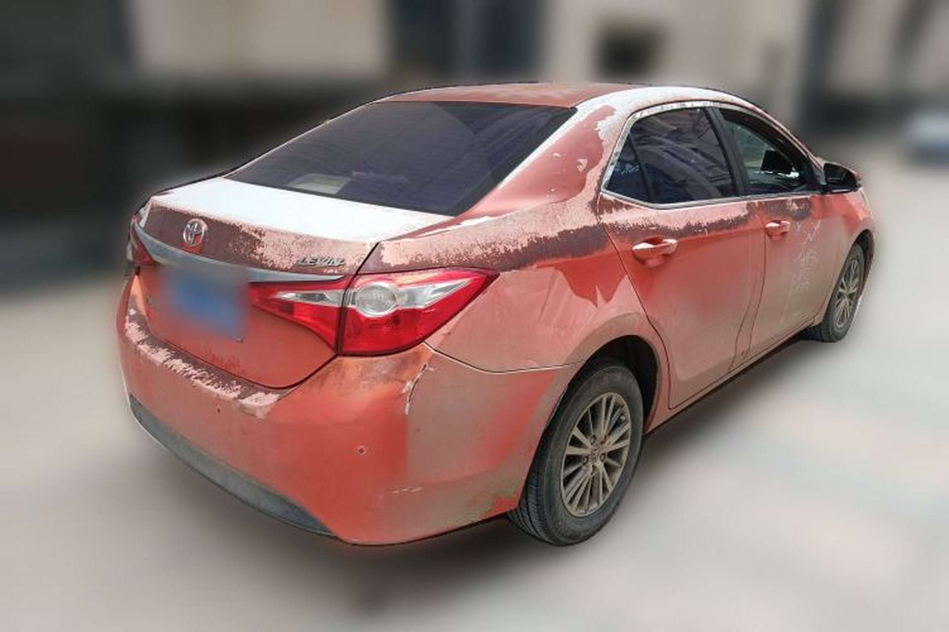 Used Toyota Levin 2014 1.6G CVT Elite Edition Rear Right 45 Deg