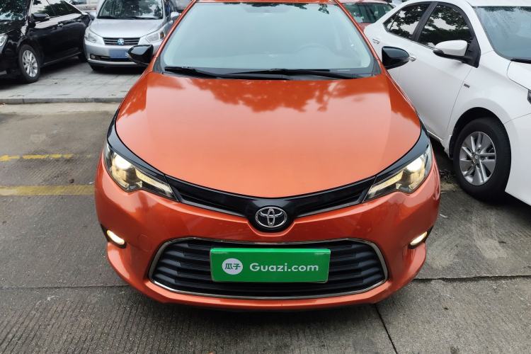 Used Toyota Levin 2015 1.6G CVT Orange Limited Edition Front