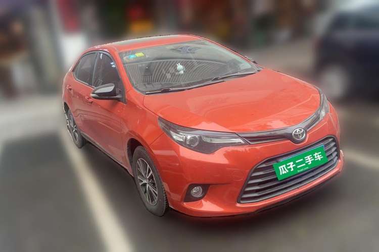 Used Toyota Levin 2015 1.6G CVT Orange Limited Edition Front Right 45 Deg
