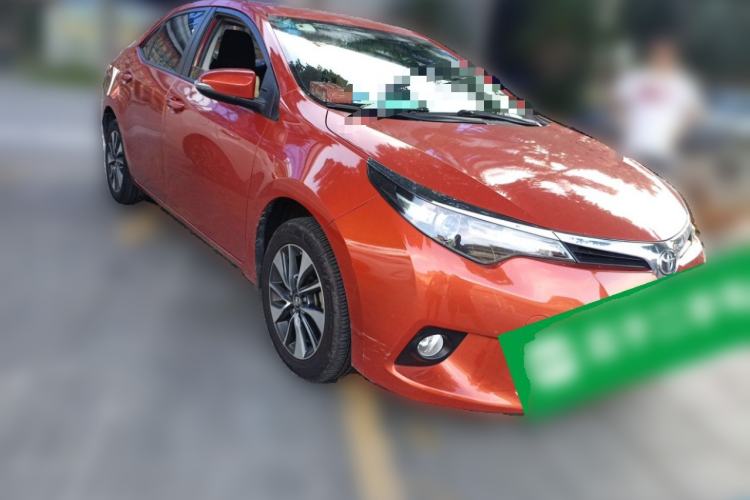 Used Toyota Levin 2015 1.8GS CVT Orange Limited Edition Front Right 45 Deg