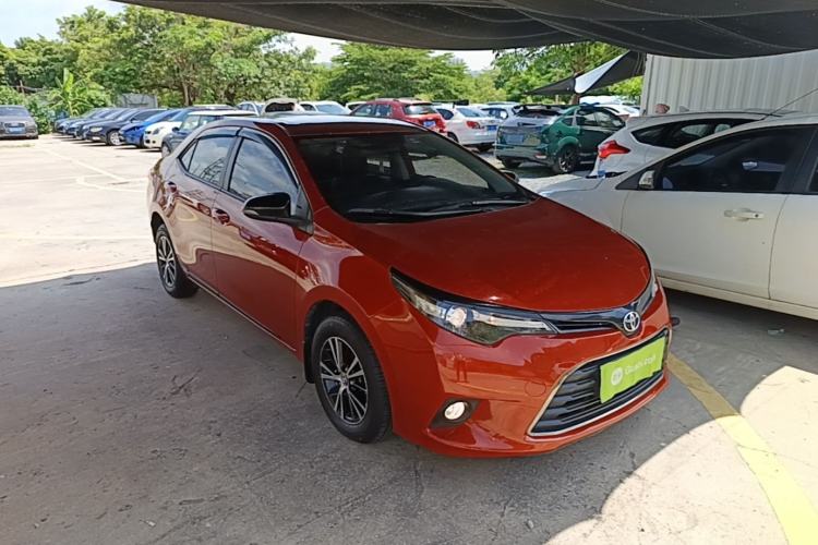 Used Toyota Levin 2015 1.6G CVT Orange Limited Edition Front Right 45 Deg