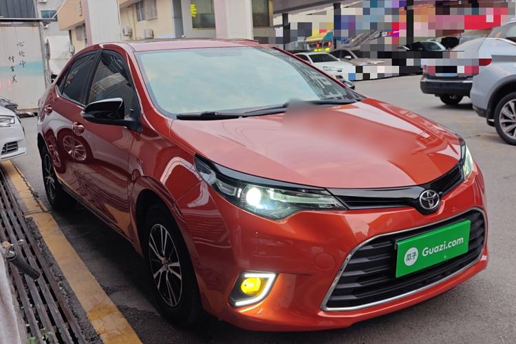 Used Toyota Levin 2015 1.6G CVT Orange Limited Edition Front Right 45 Deg