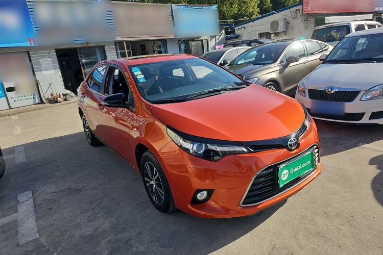 Used Toyota Levin 2015 1.6G CVT Orange Limited Edition Front Right 45 Deg
