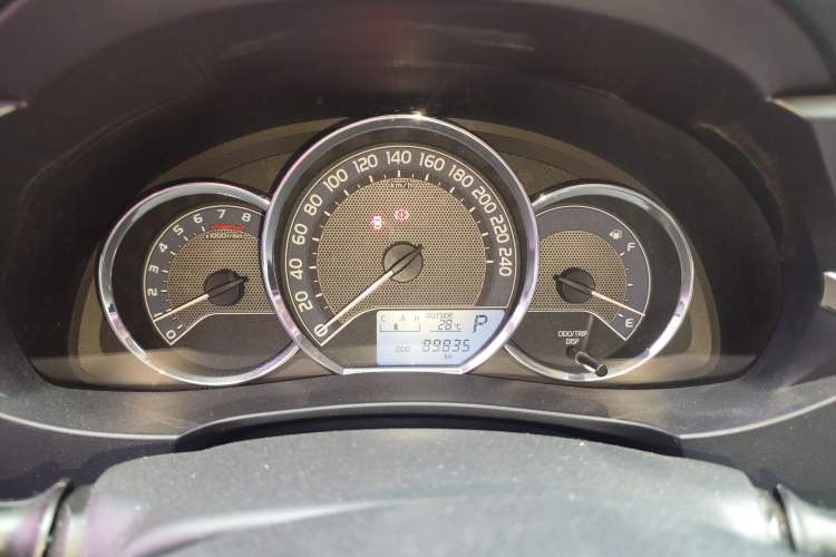Used Toyota Levin 2015 1.6G CVT Orange Limited Edition Instrument Cluster