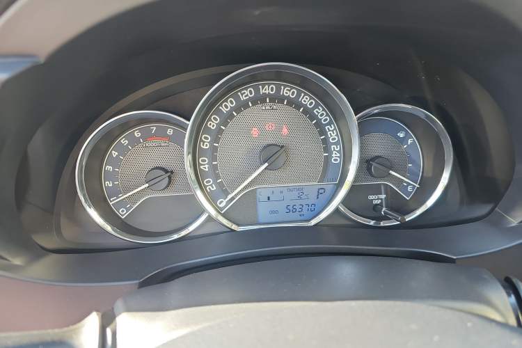 Used Toyota Levin 2015 1.6G CVT Orange Limited Edition Instrument Cluster