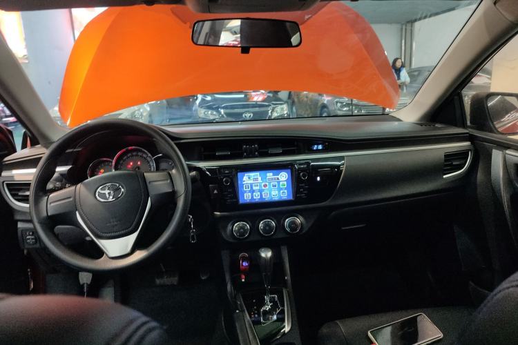 Used Toyota Levin 2015 1.6G CVT Orange Limited Edition Interior 2
