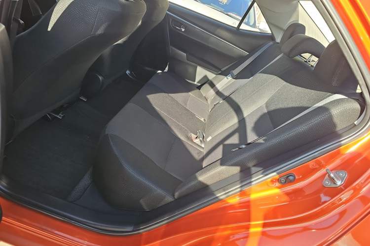 Used Toyota Levin 2015 1.6G CVT Orange Limited Edition Left Rear Seat