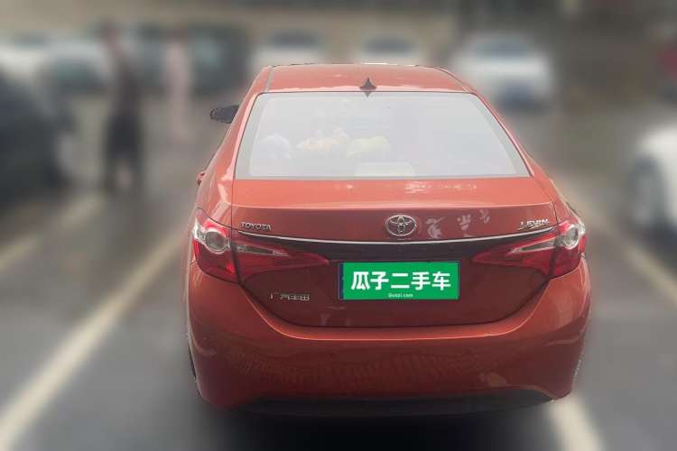 Used Toyota Levin 2015 1.6G CVT Orange Limited Edition Rear