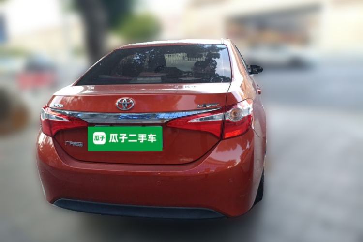 Used Toyota Levin 2015 1.8GS CVT Orange Limited Edition Rear