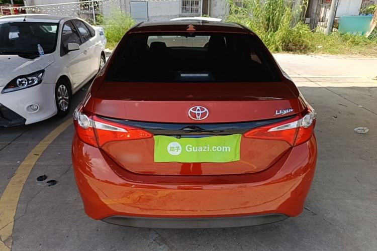 Used Toyota Levin 2015 1.6G CVT Orange Limited Edition Rear