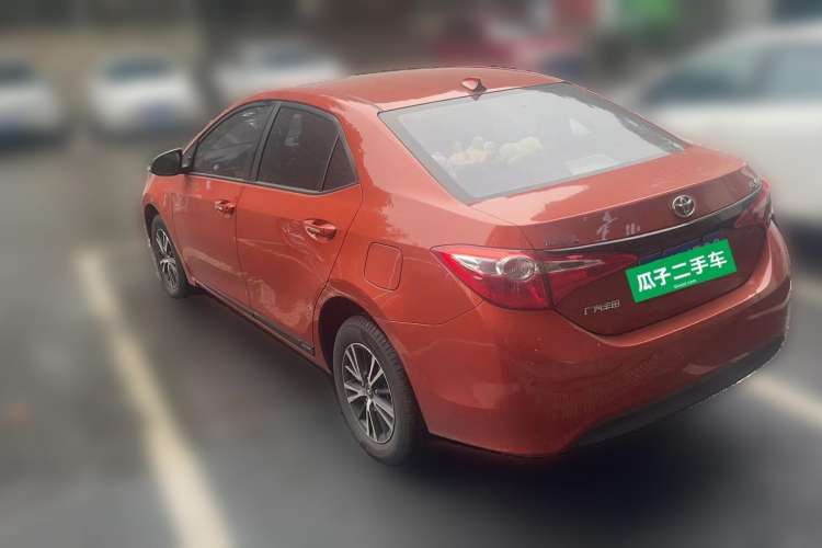 Used Toyota Levin 2015 1.6G CVT Orange Limited Edition Rear Left 45 Deg