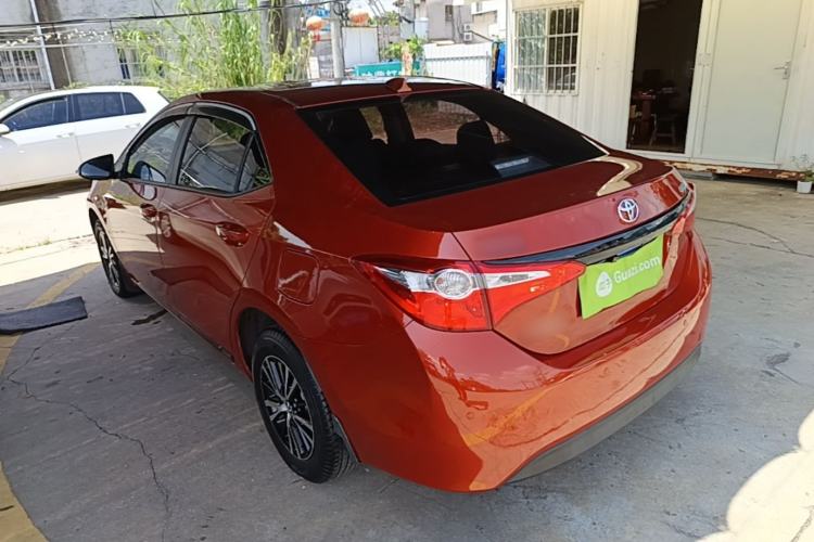 Used Toyota Levin 2015 1.6G CVT Orange Limited Edition Rear Left 45 Deg