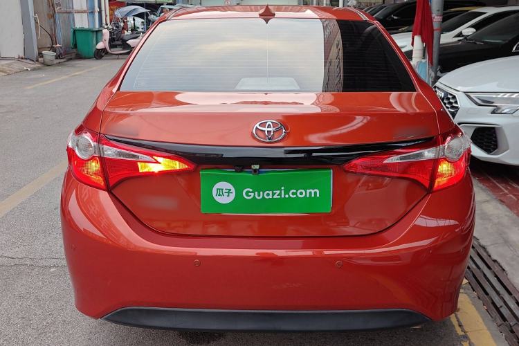 Used Toyota Levin 2015 1.6G CVT Orange Limited Edition Rear
