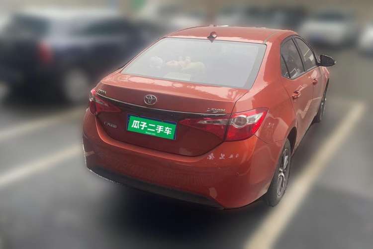 Used Toyota Levin 2015 1.6G CVT Orange Limited Edition Rear Right 45 Deg