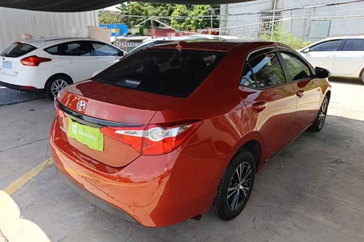 Used Toyota Levin 2015 1.6G CVT Orange Limited Edition Rear Right 45 Deg