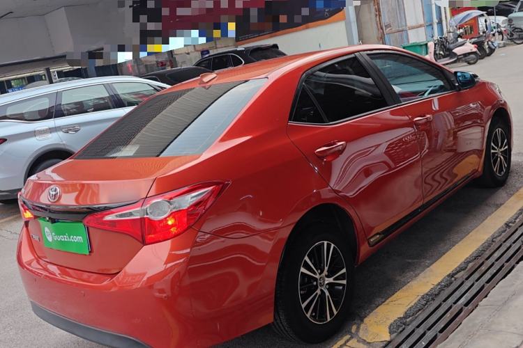Used Toyota Levin 2015 1.6G CVT Orange Limited Edition Rear Right 45 Deg