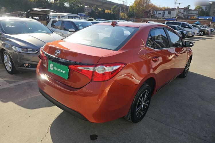 Used Toyota Levin 2015 1.6G CVT Orange Limited Edition Rear Right 45 Deg